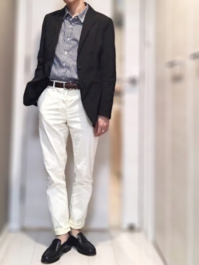 営業 チノパンコーデ